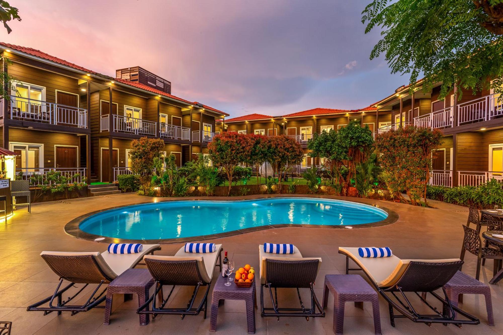 Aurum Resorts Ashvem Beach Exterior foto